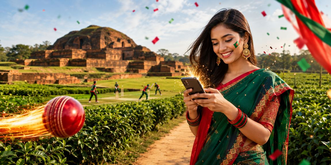 বগুড়ায় লাল-সবুজে ক্রিকেট বেটিংয়ের উৎসবমুখর পরিবেশ