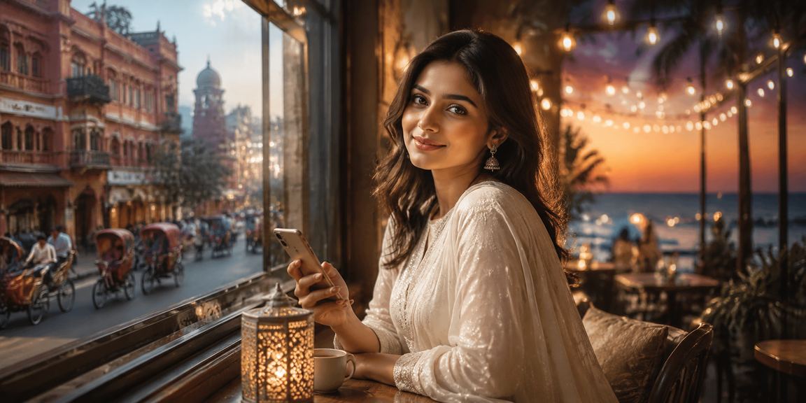 কক্সবাজার সৈকতে মোবাইল পেমেন্ট করার দৃশ্য