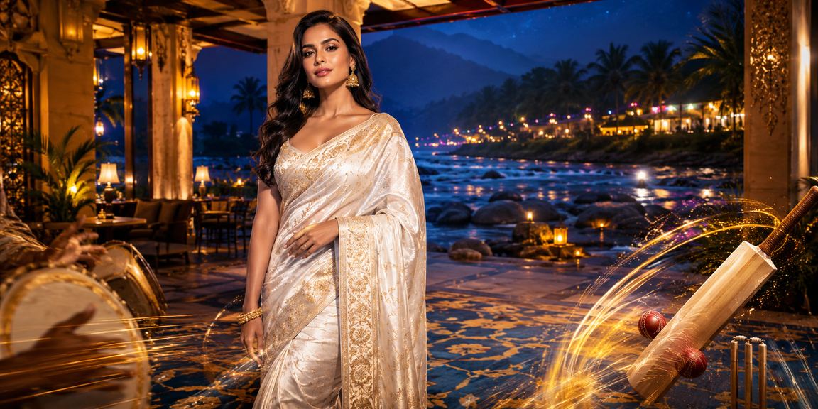 সিলেটে শাড়ি পরা নারীর ক্রিকেট বেটিং উপভোগের দৃশ্য
